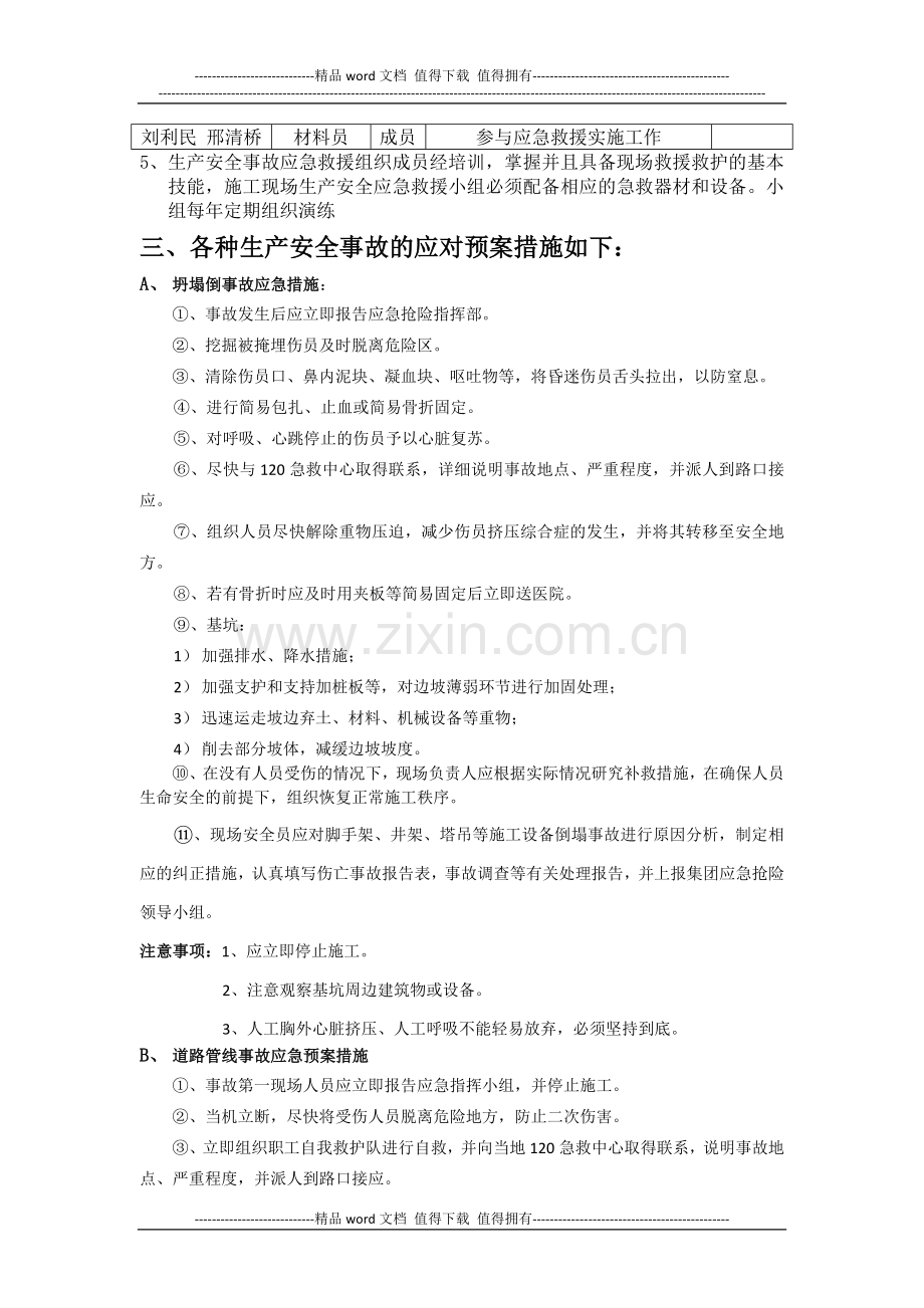 施工现场安全生产事故应急救援预案.docx_第2页