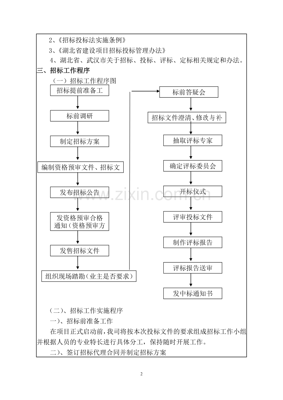 某房建工程招标代理方案(学校).doc_第3页