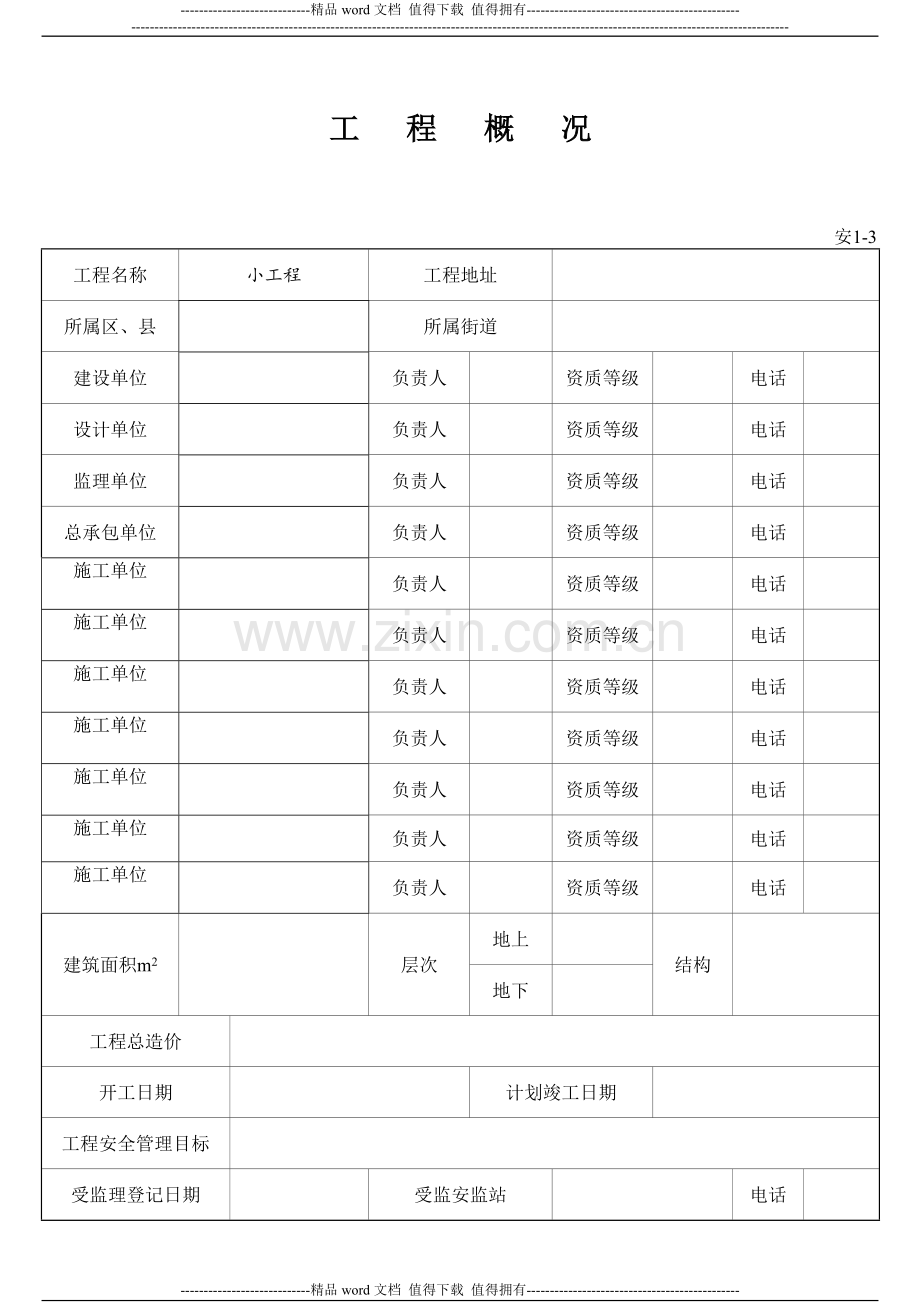 施工现场安全生产保证体系管理资料安1.doc_第3页