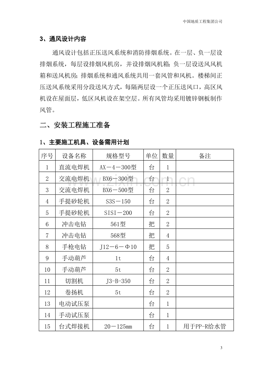 三标段水暖电安装工程施工方案.doc_第3页