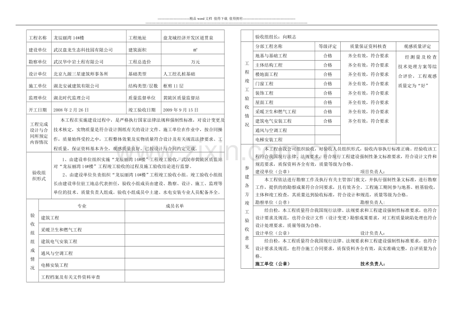 1#楼竣工验收报告.doc_第2页