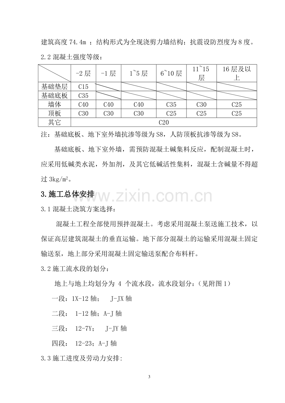 某住宅楼工程混凝土施工方案.doc_第3页