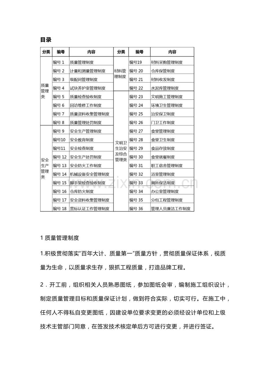 项目日常管理制度大全.docx_第1页