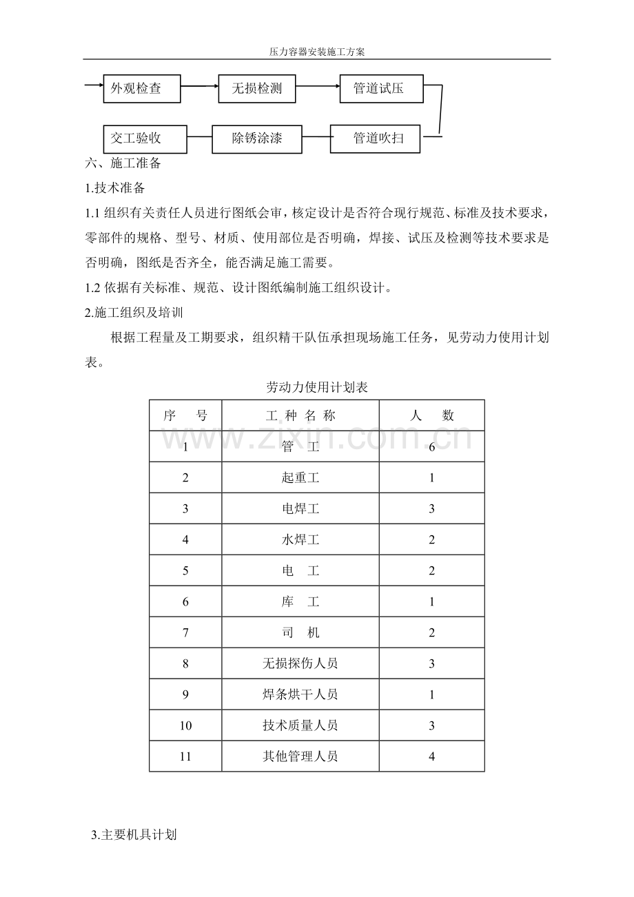 压力容器安装施工方案.doc_第3页