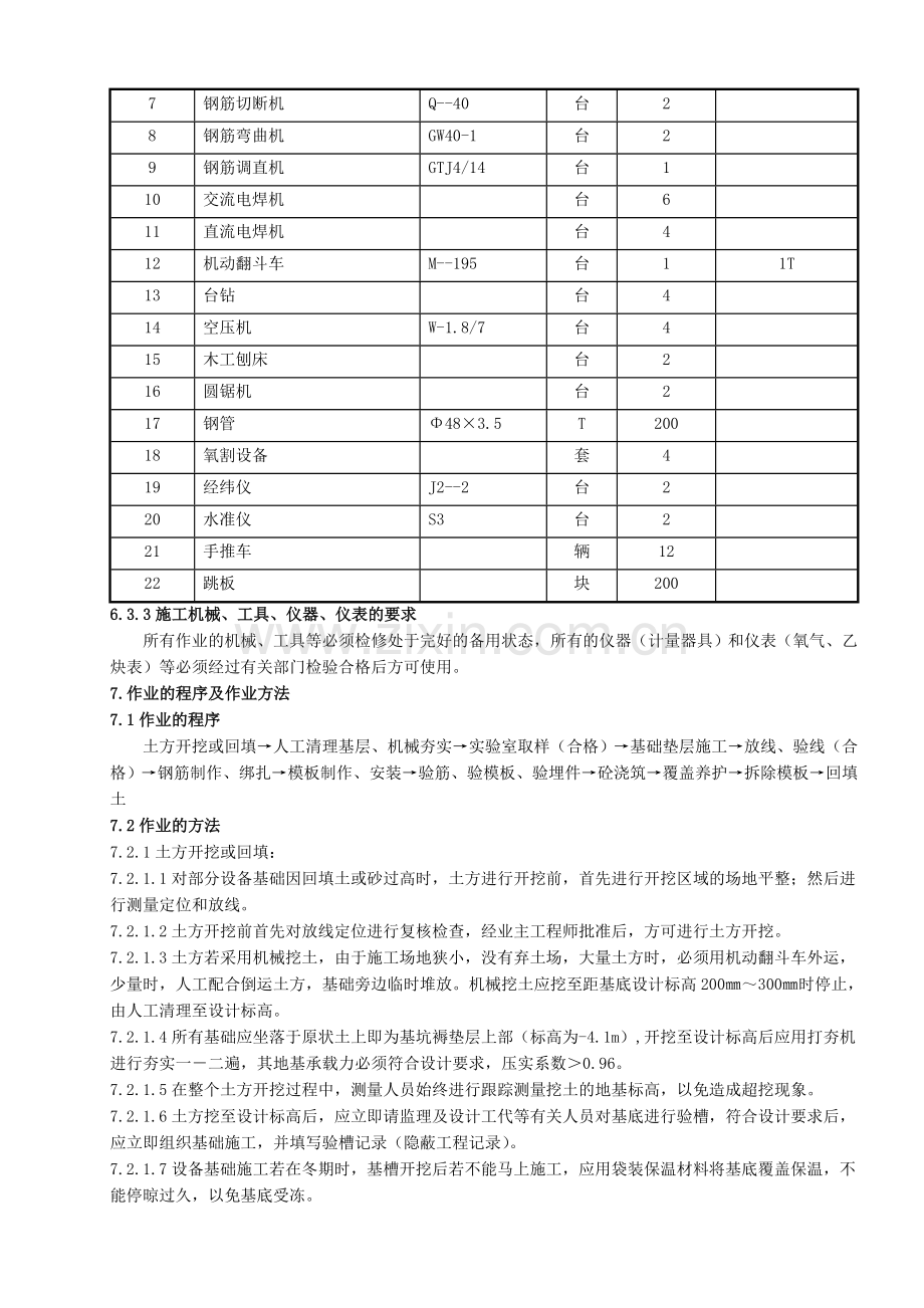 主厂房汽机地下设施施工方案.doc_第3页