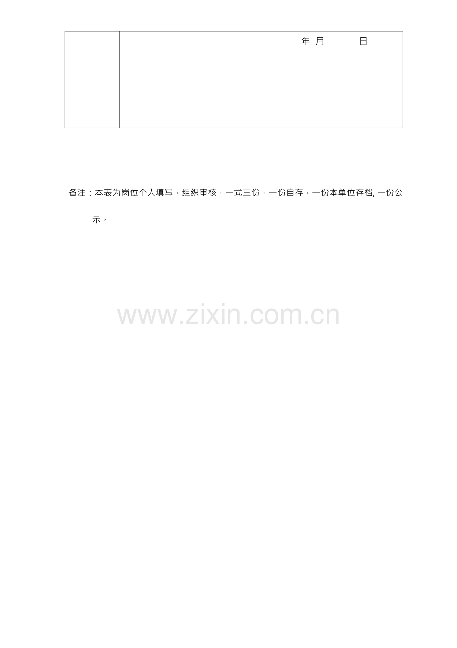 教师个人岗位廉政风险点自查及防控承诺表.docx_第3页