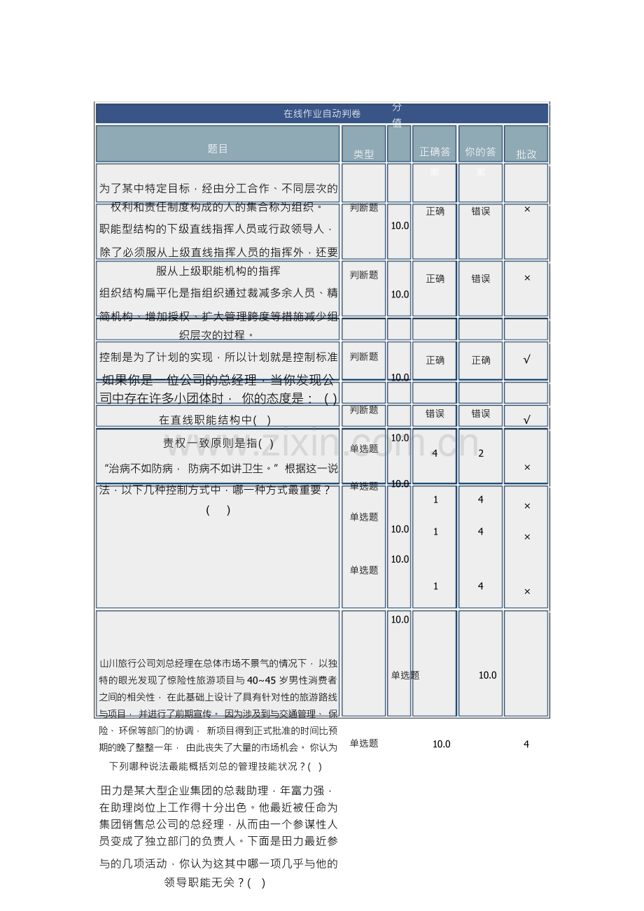 北京理工大学在线作业管理学答案2.docx_第3页