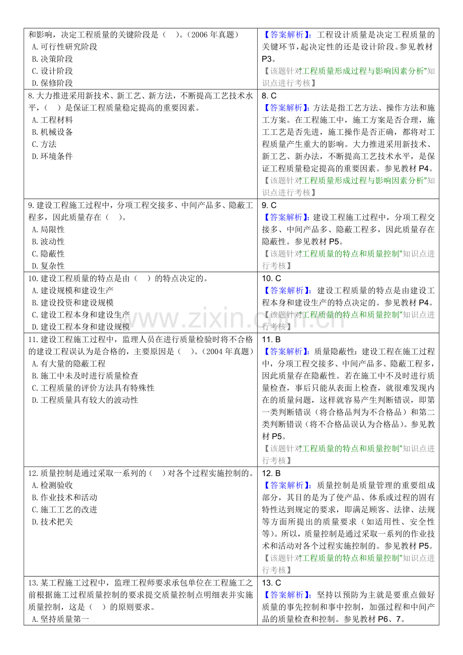 2012-04-20：《建设工程质量控制》试题库.doc_第2页