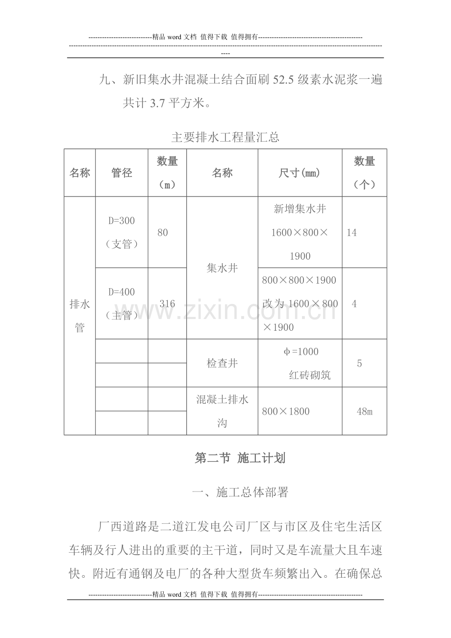 厂西道路雨排水施工方案.doc_第3页