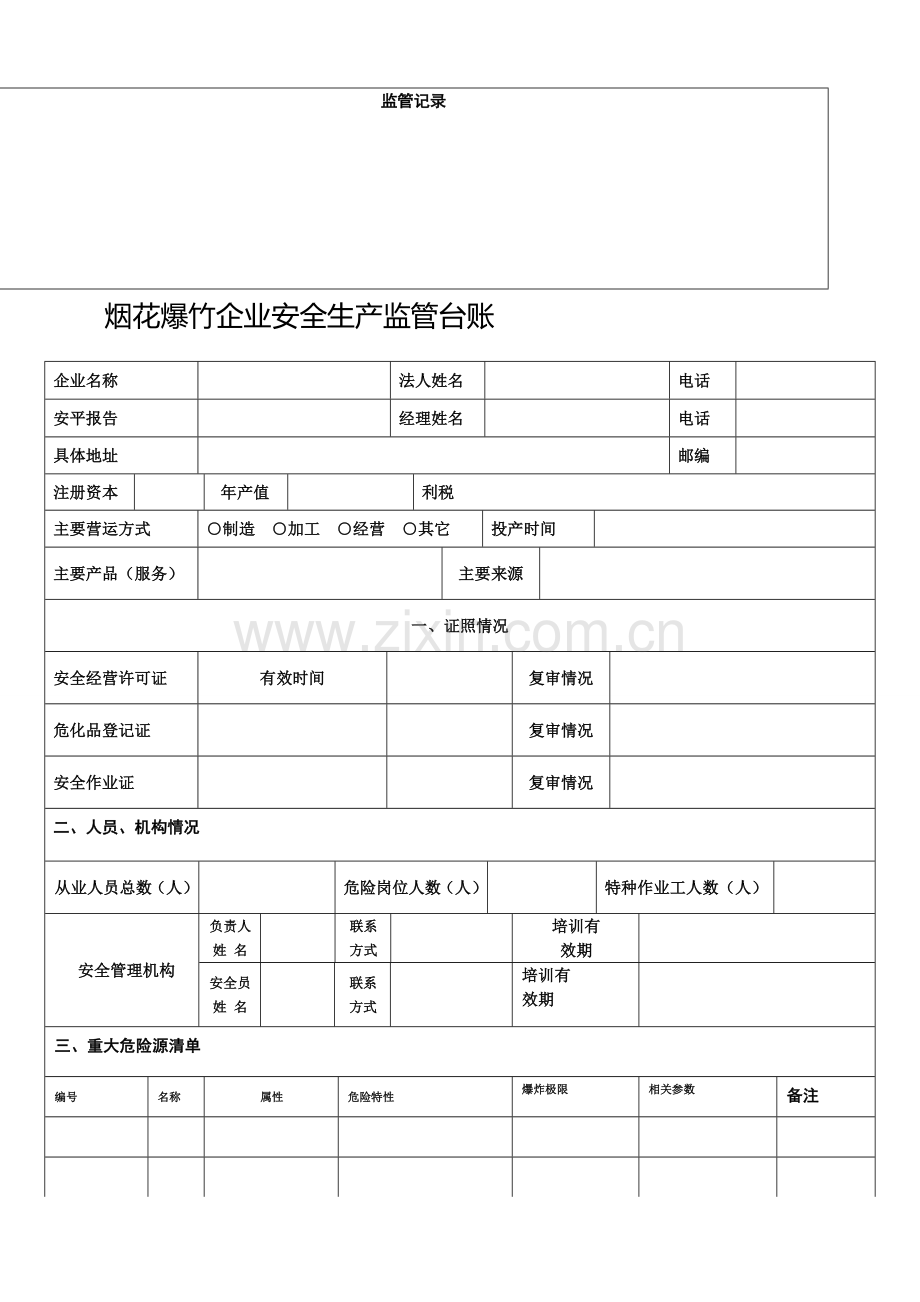 企业安全生产台账1.doc_第3页