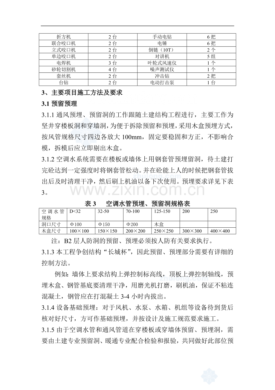 某办公楼空调工程施工组织方案-secret.doc_第2页