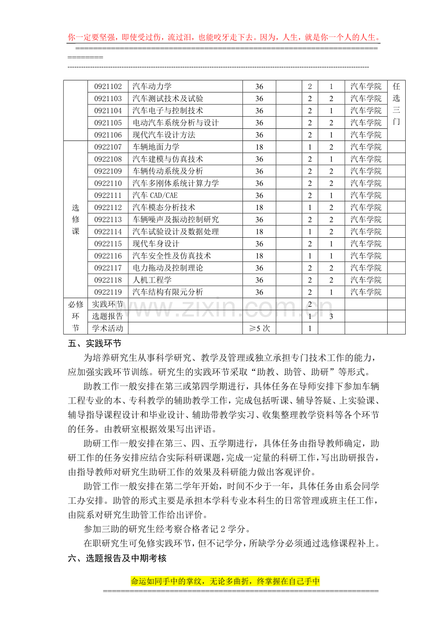 车辆工程专业硕士研究生培养方案.doc_第2页