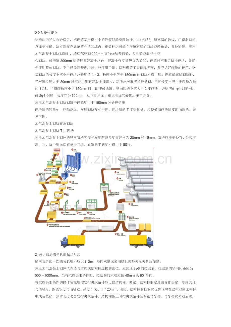 蒸压加气混凝土砌体工程施工工艺-加气砼砌块施工方案-及质量.doc_第3页