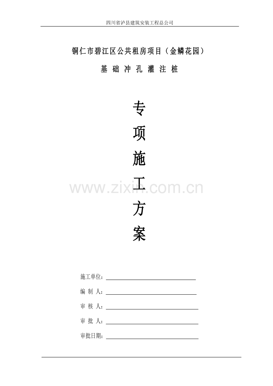 冲孔专项施工方案.doc_第1页