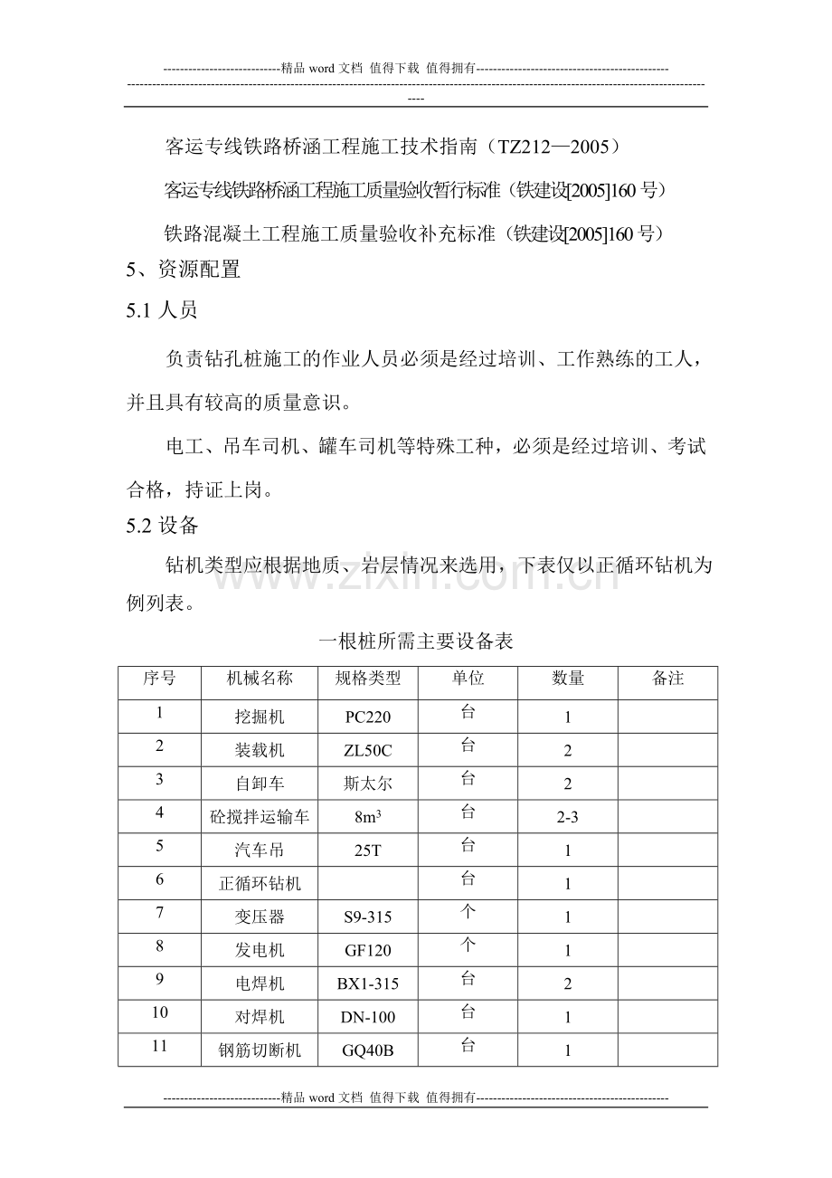 101钻孔桩施工作业指导书.doc_第3页