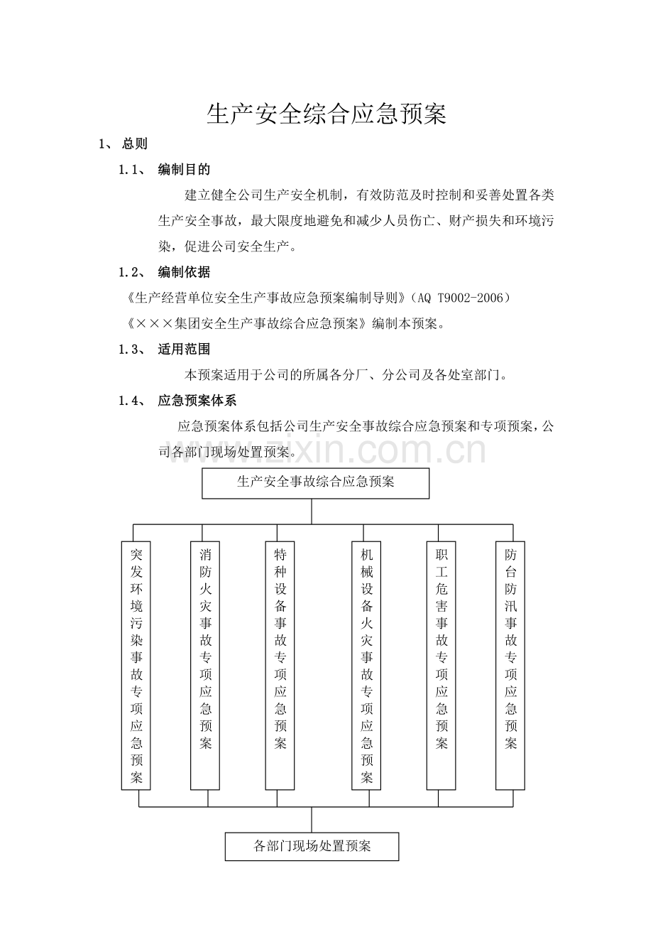 机械公司综合应急预案.doc_第2页