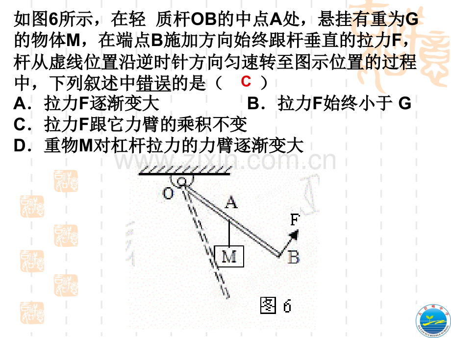 杠杆中力和力臂的变化专题.pptx_第3页