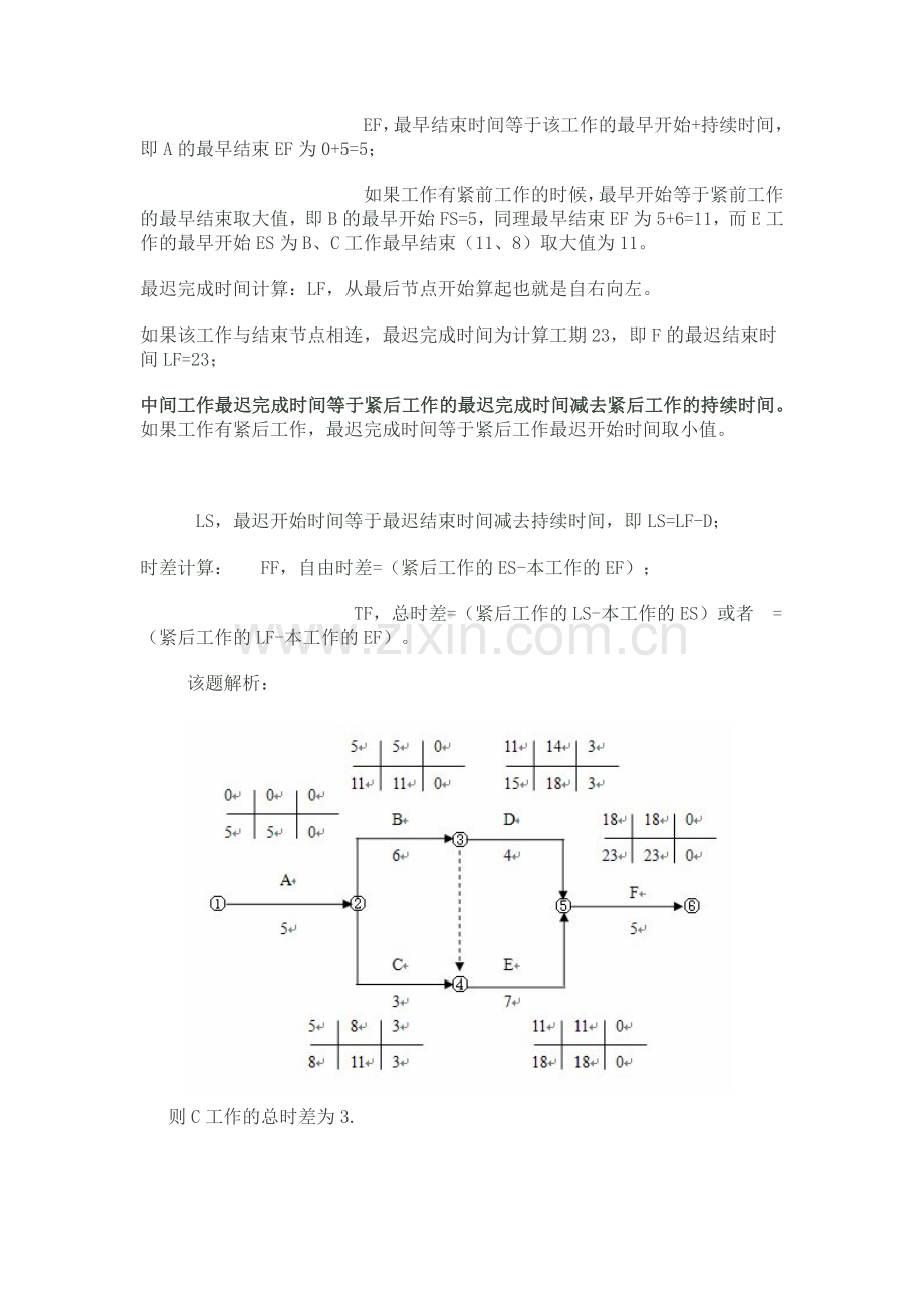 双代号网络图最简单的计算方法.doc_第2页