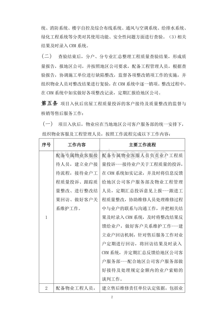 物业查验处理遗留问题管理办法.doc_第2页