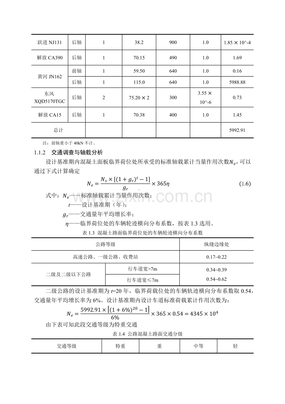 二级公路路面课程设计计算书.docx_第2页