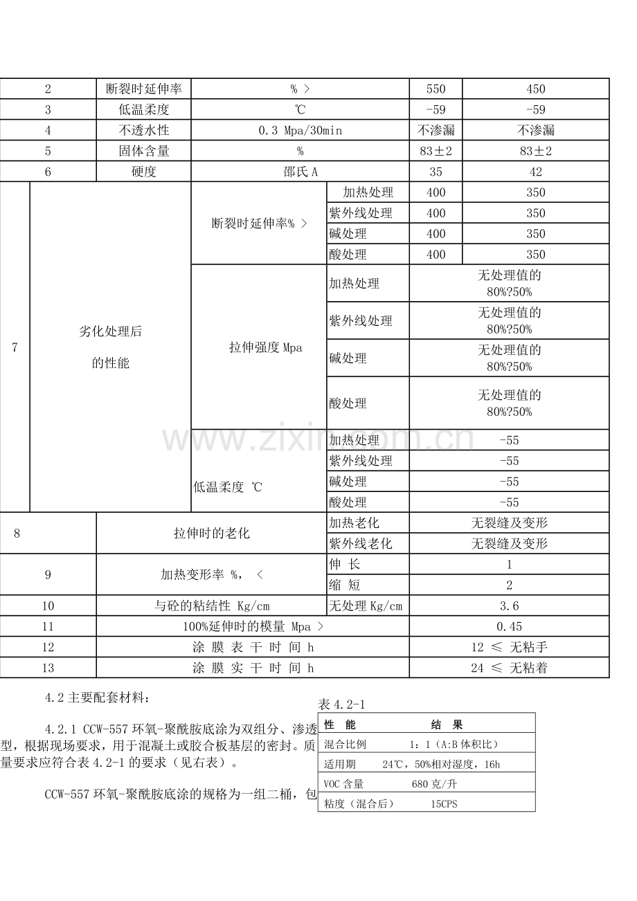 单组分聚氨酯防水涂料施工工法.docx_第3页