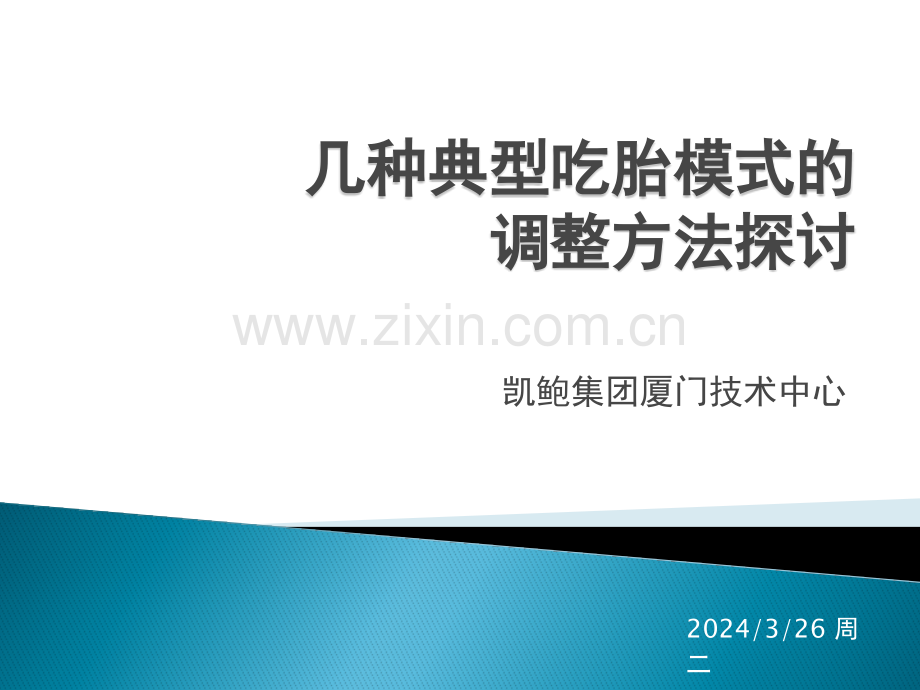 针对几种典型吃胎模式的调整方法.pptx_第1页