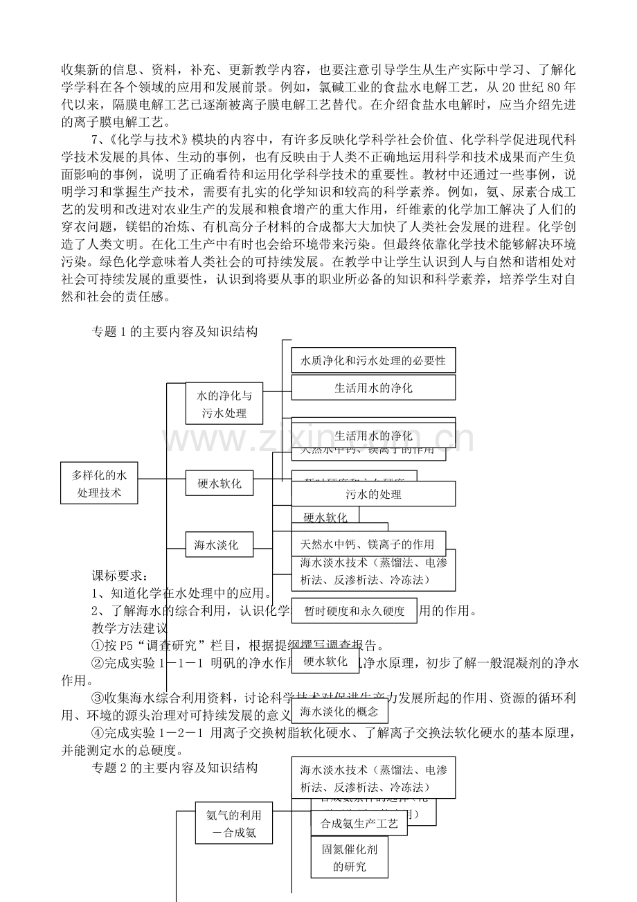 高中化学化学与技术教学指导苏教版选修2doc.doc_第3页