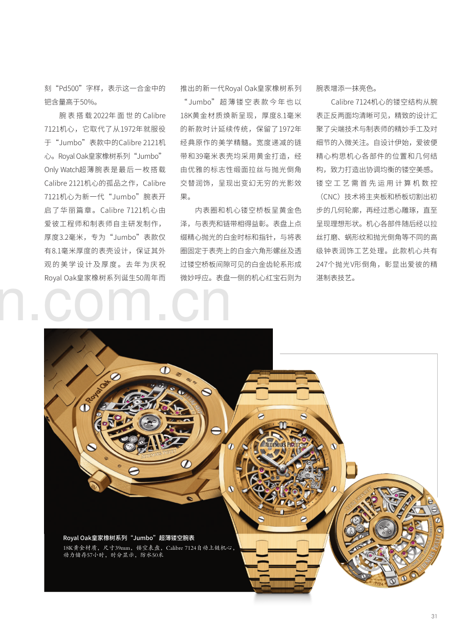 AUDEMARS PIGUET 材质创新 JUMBO新生代.pdf_第2页