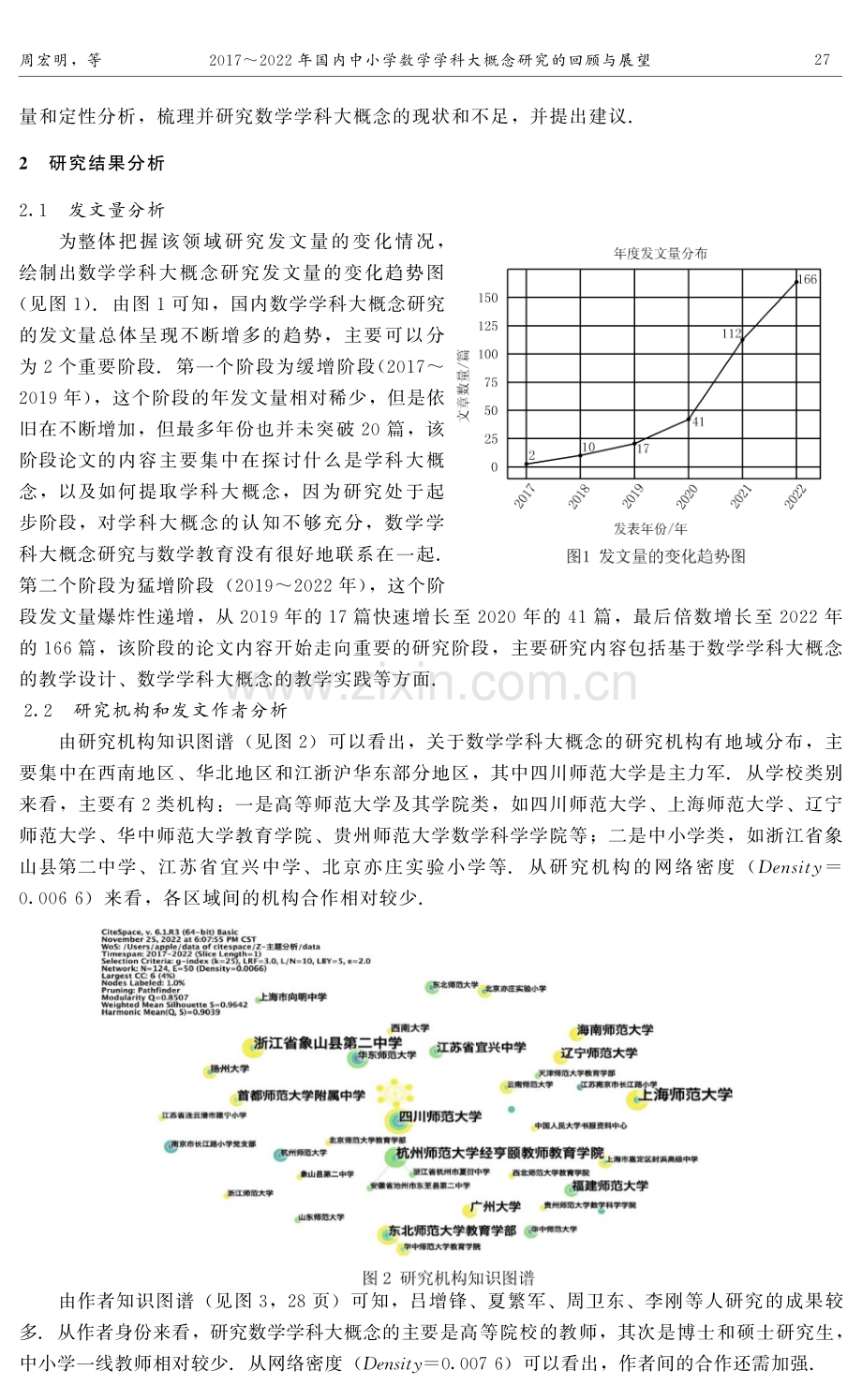 2017-2022年国内中小学数学学科大概念研究的回顾与展望.pdf_第2页