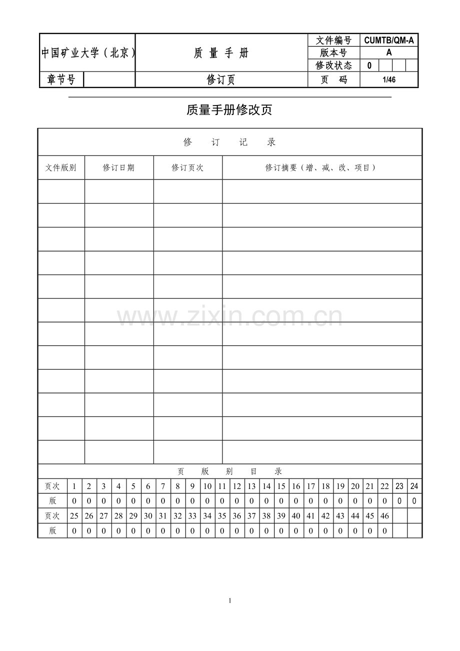 1质量手册和质量管理体系.doc_第1页