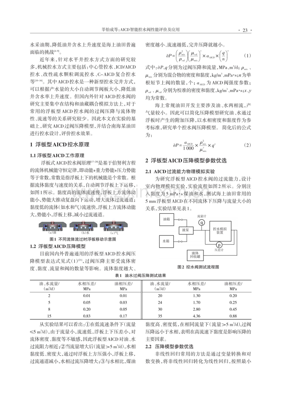 AICD智能控水阀性能评价及应用.pdf_第2页