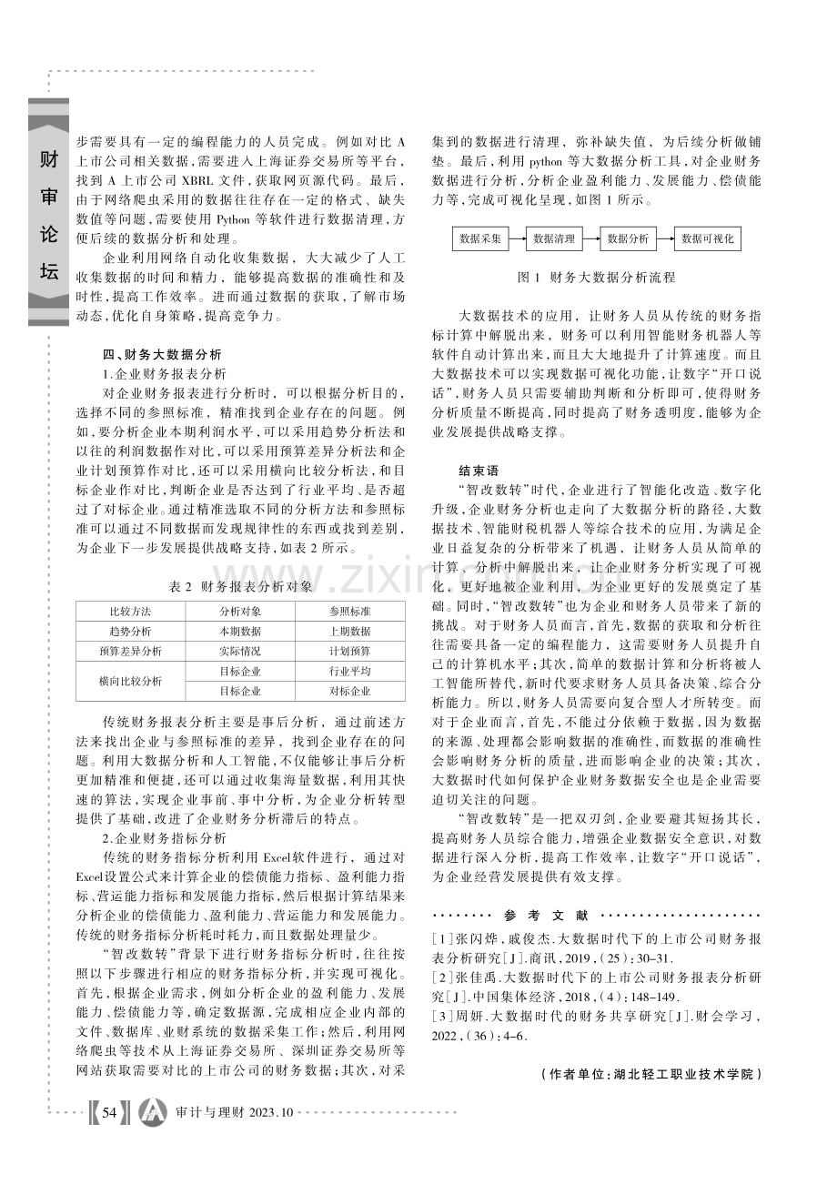 “智改数转”背景下财务大数据分析.pdf_第2页