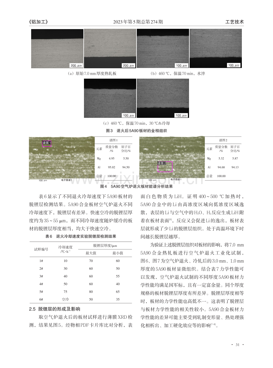 5A90合金板材空气炉中间退火工艺研究.pdf_第3页