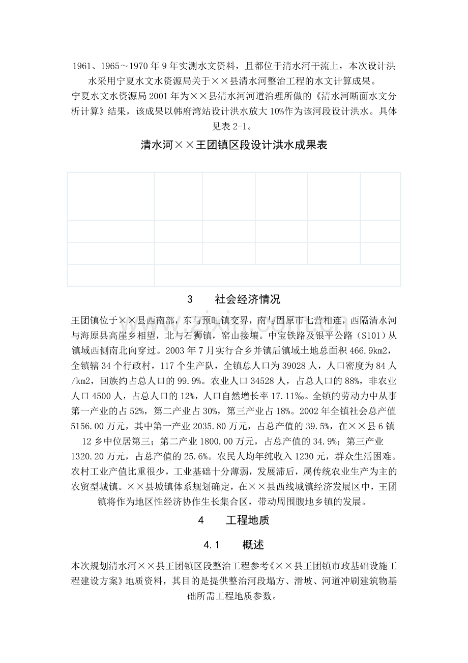 某镇河道整治工程可研报告.docx_第2页