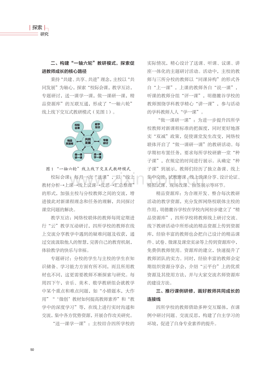 “一轴六轮”网络教研,赋能教师专业成长.pdf_第2页