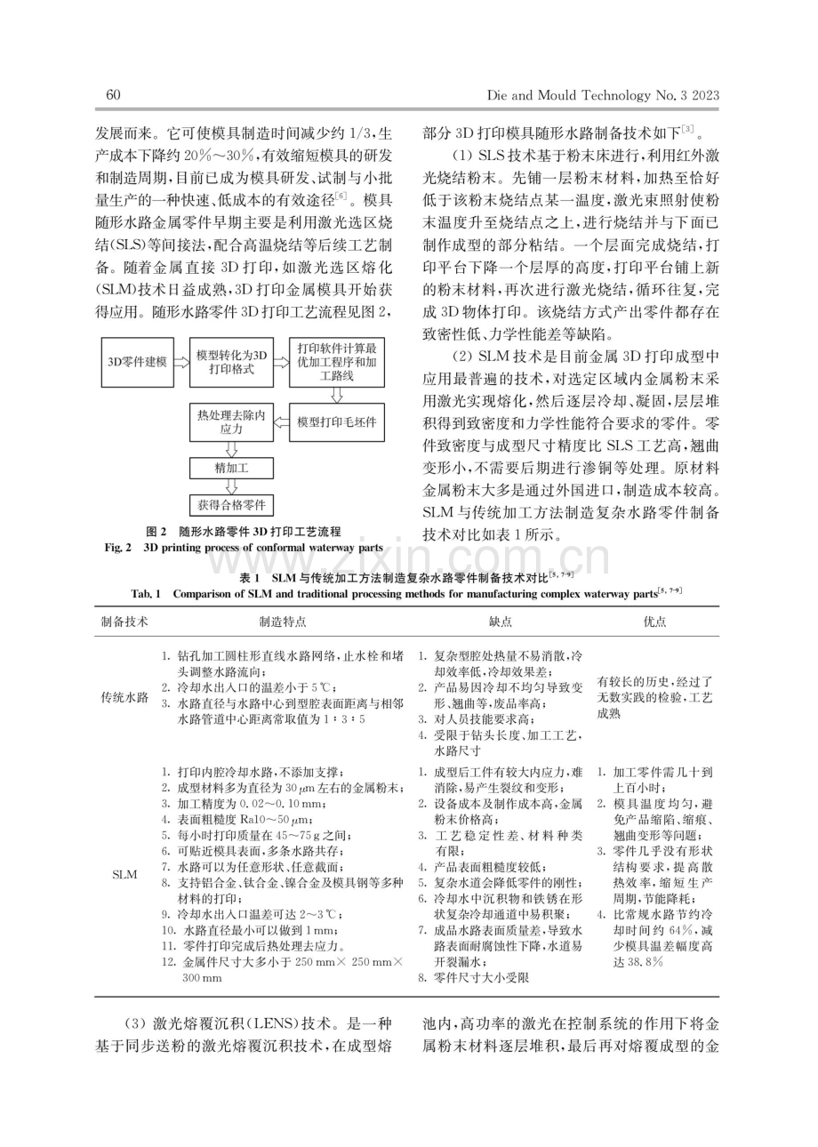 注塑模具随形水路零件制造技术进展.pdf_第3页