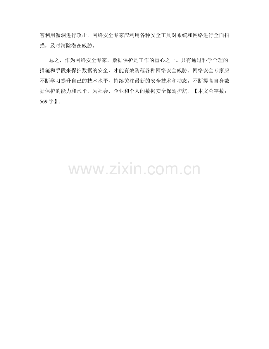 网络安全专家数据保护措施探讨.docx_第2页