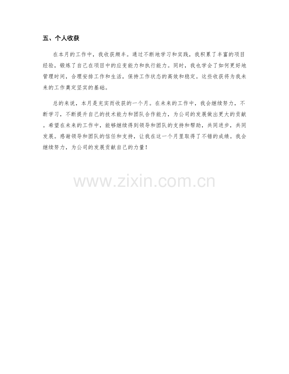 系统开发工程师月度工作总结.docx_第2页