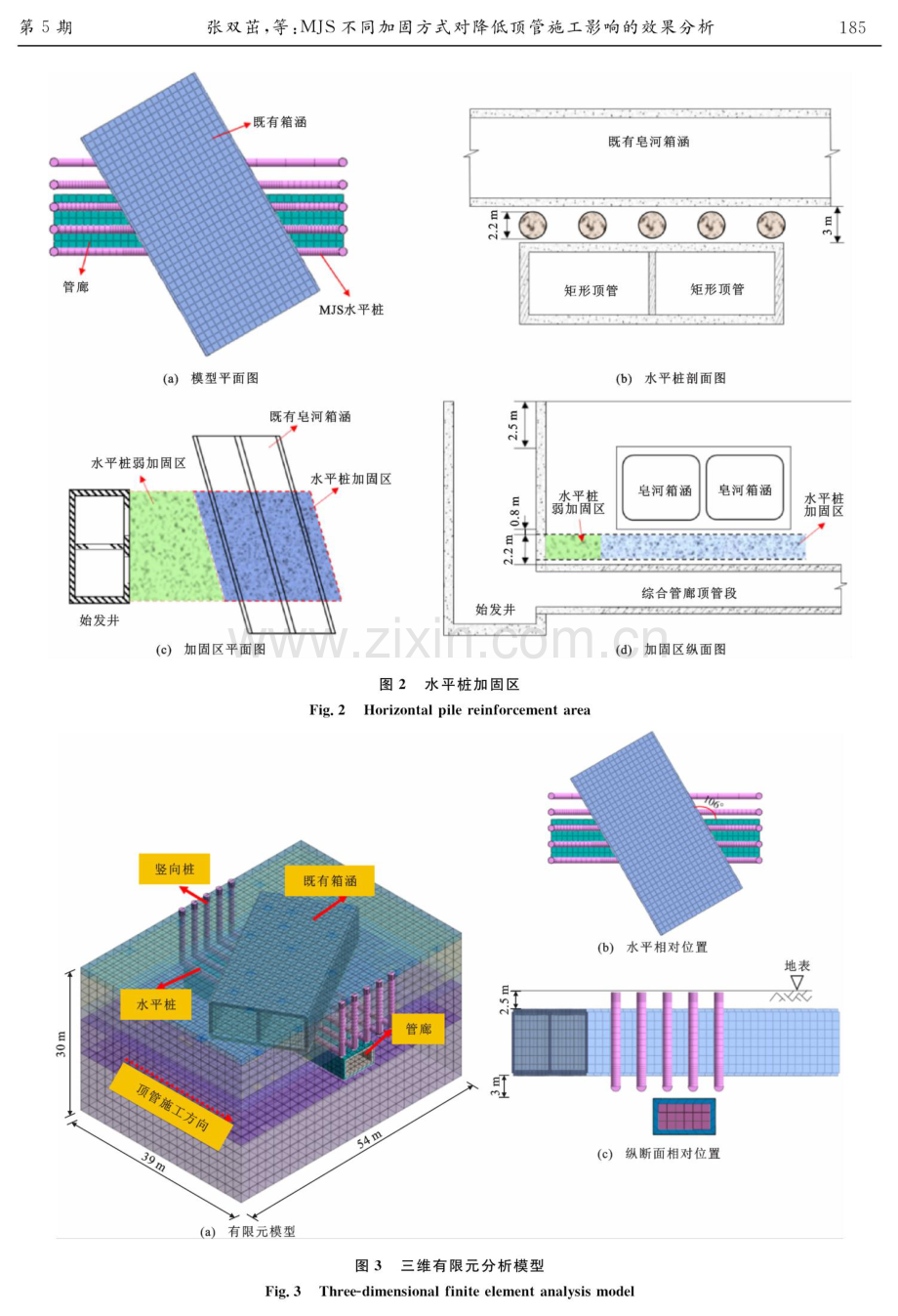 MJS不同加固方式对降低顶管施工影响的效果分析.pdf_第3页