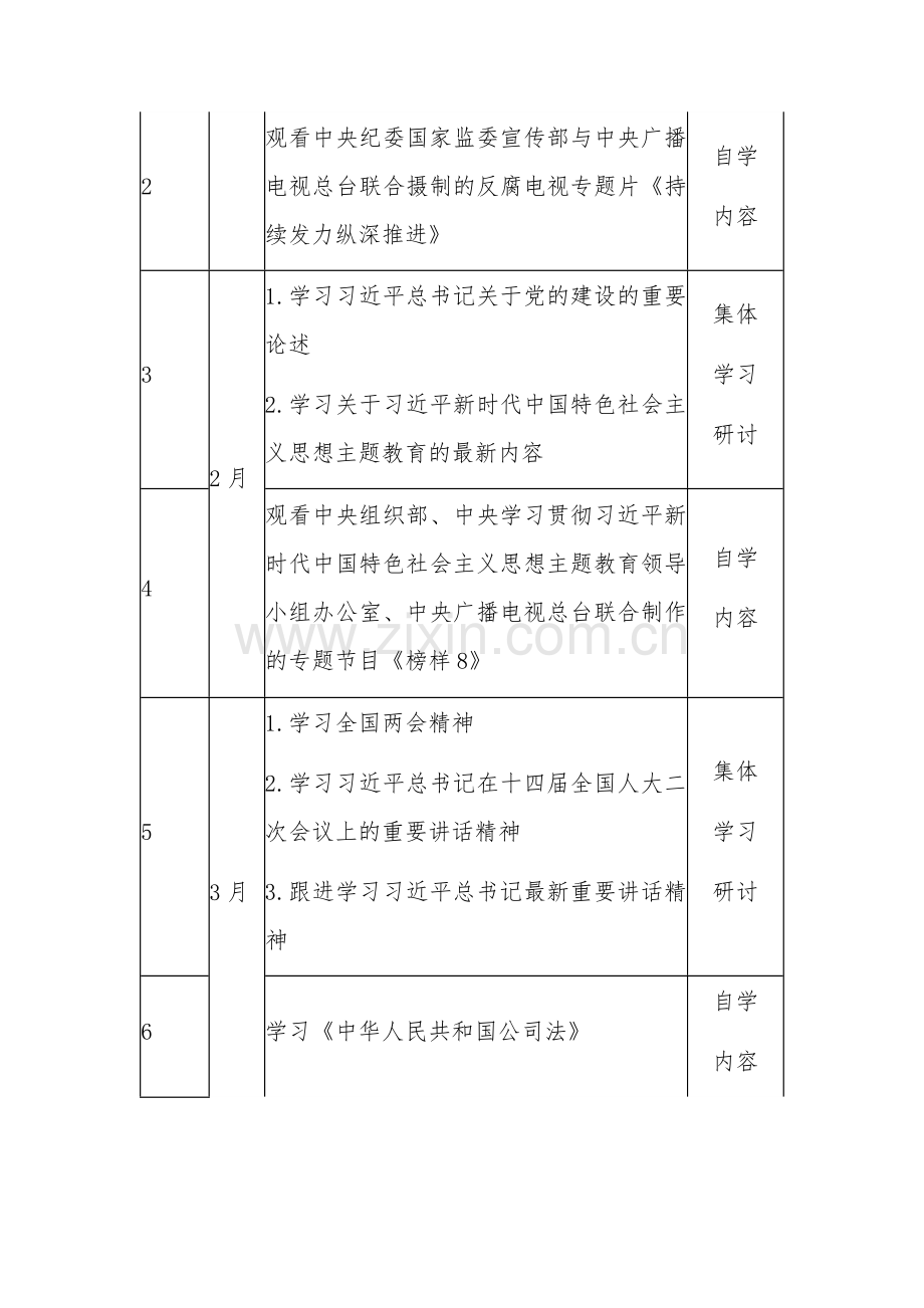 2024年公司党理论学习中心组学习计划范文.docx_第2页