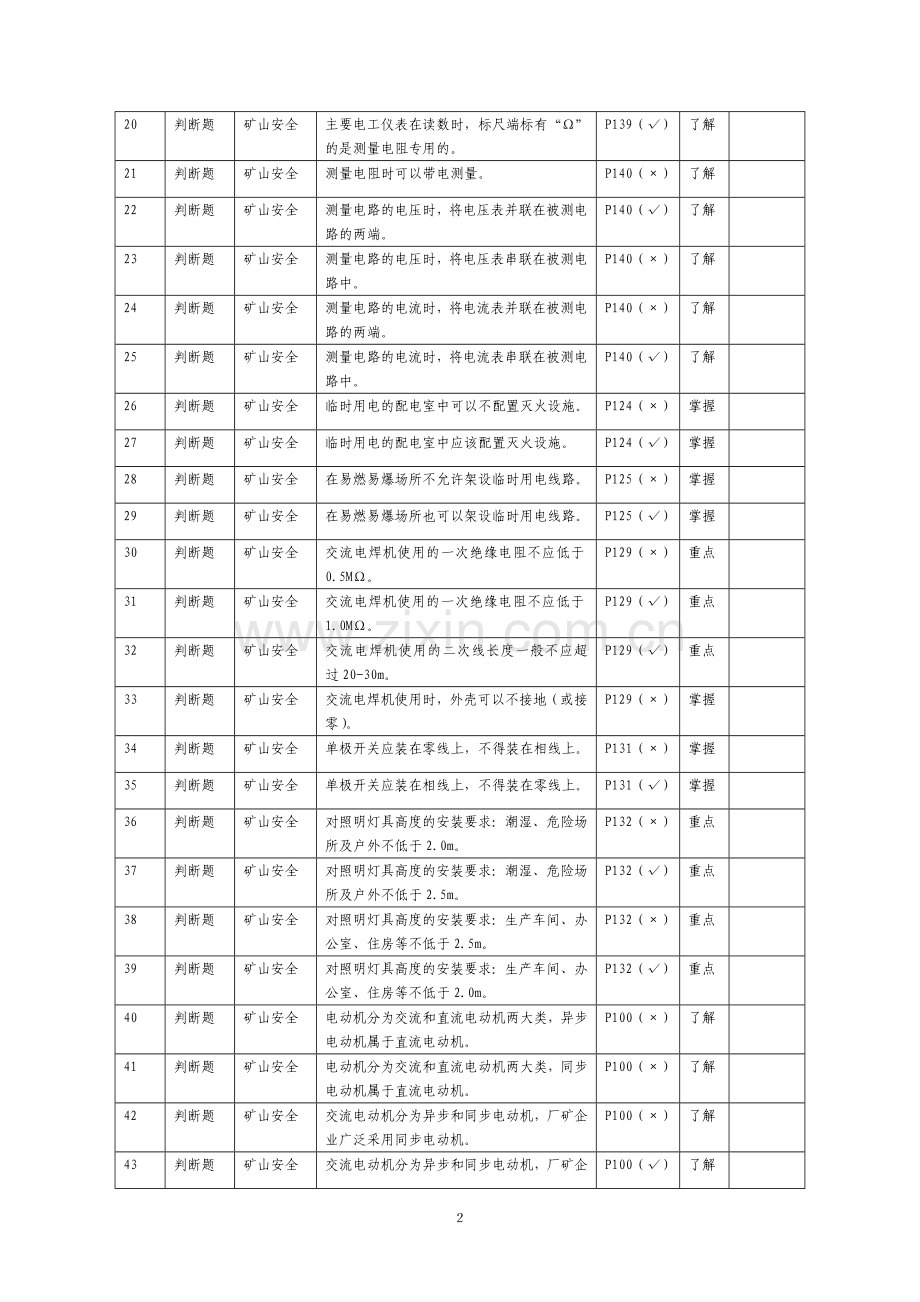 矿山电工题库.doc_第2页