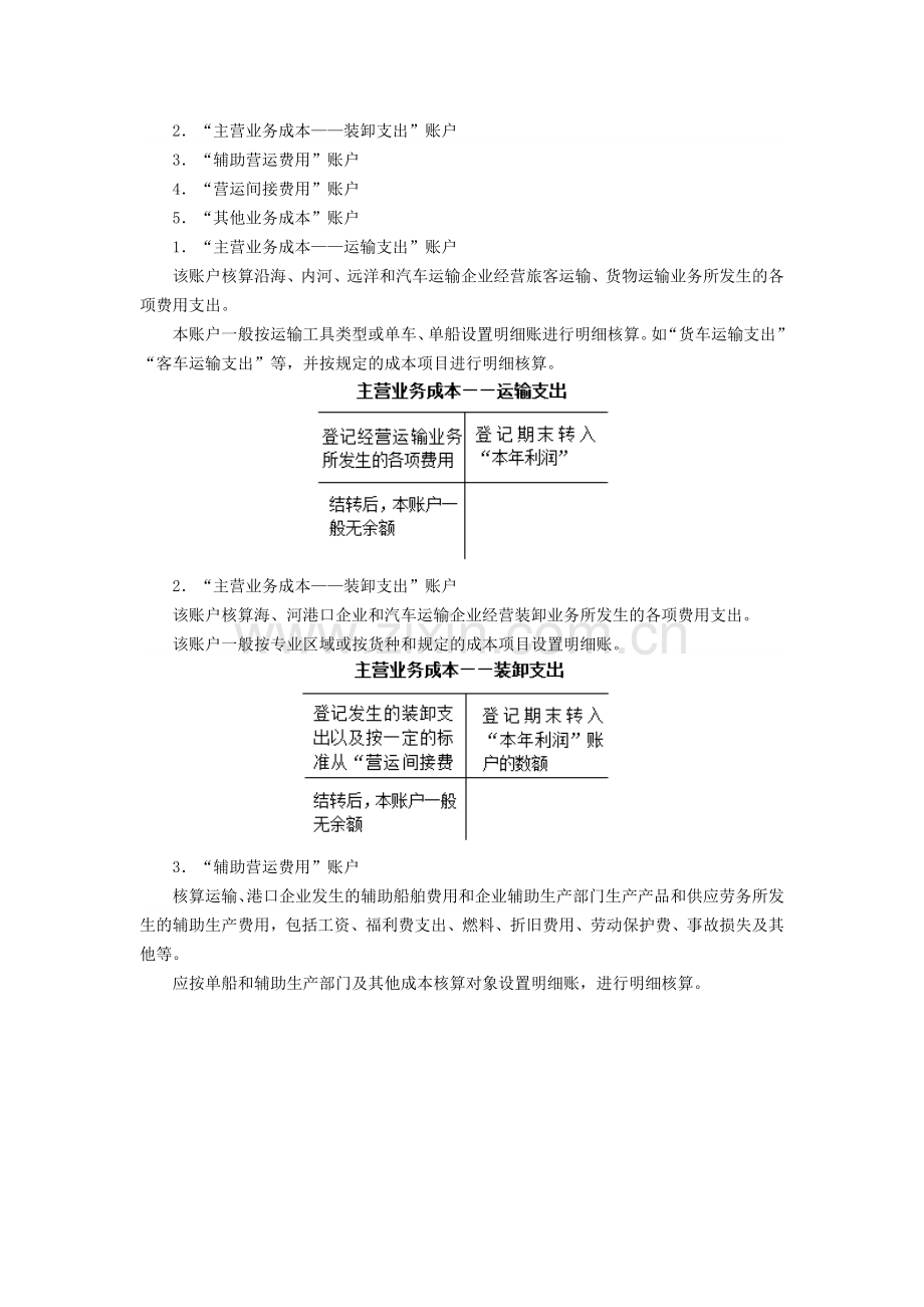 交通运输业成本的会计核算.doc_第3页