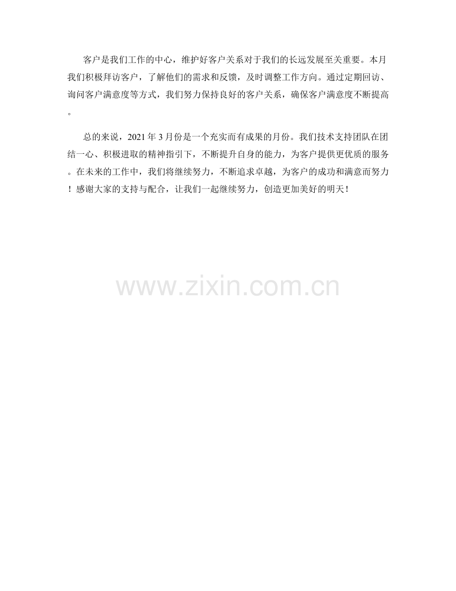 技术支持顾问月度工作总结.docx_第2页