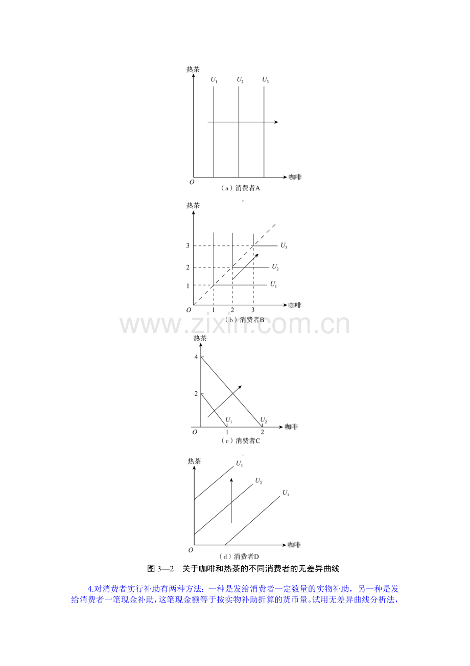 人大高鸿业经济学原理复习与思考题答案效用论.doc_第3页