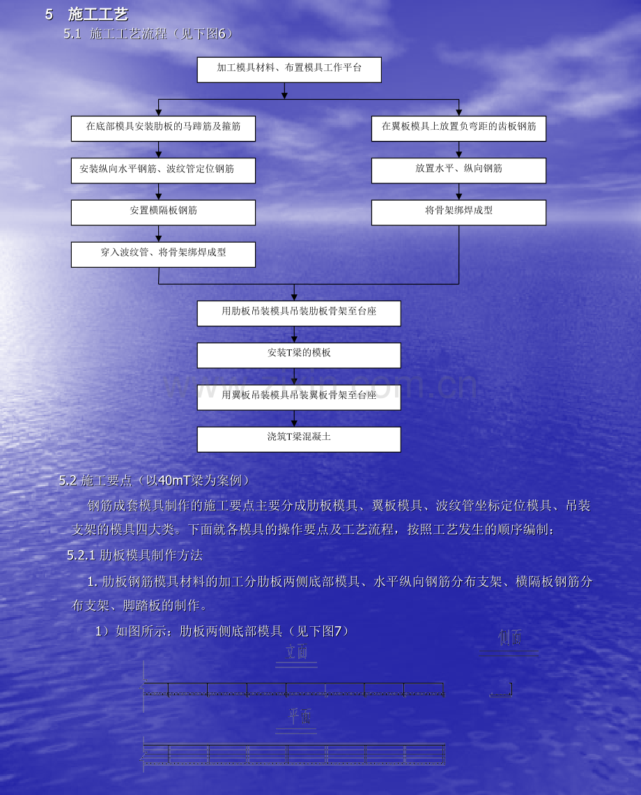 预制T梁钢筋骨架模具安装施工工法.pptx_第3页