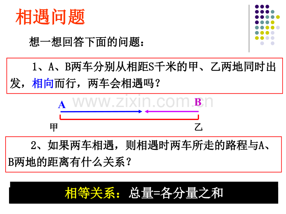 一元一次方程的应用之相遇追击问题.pptx_第2页