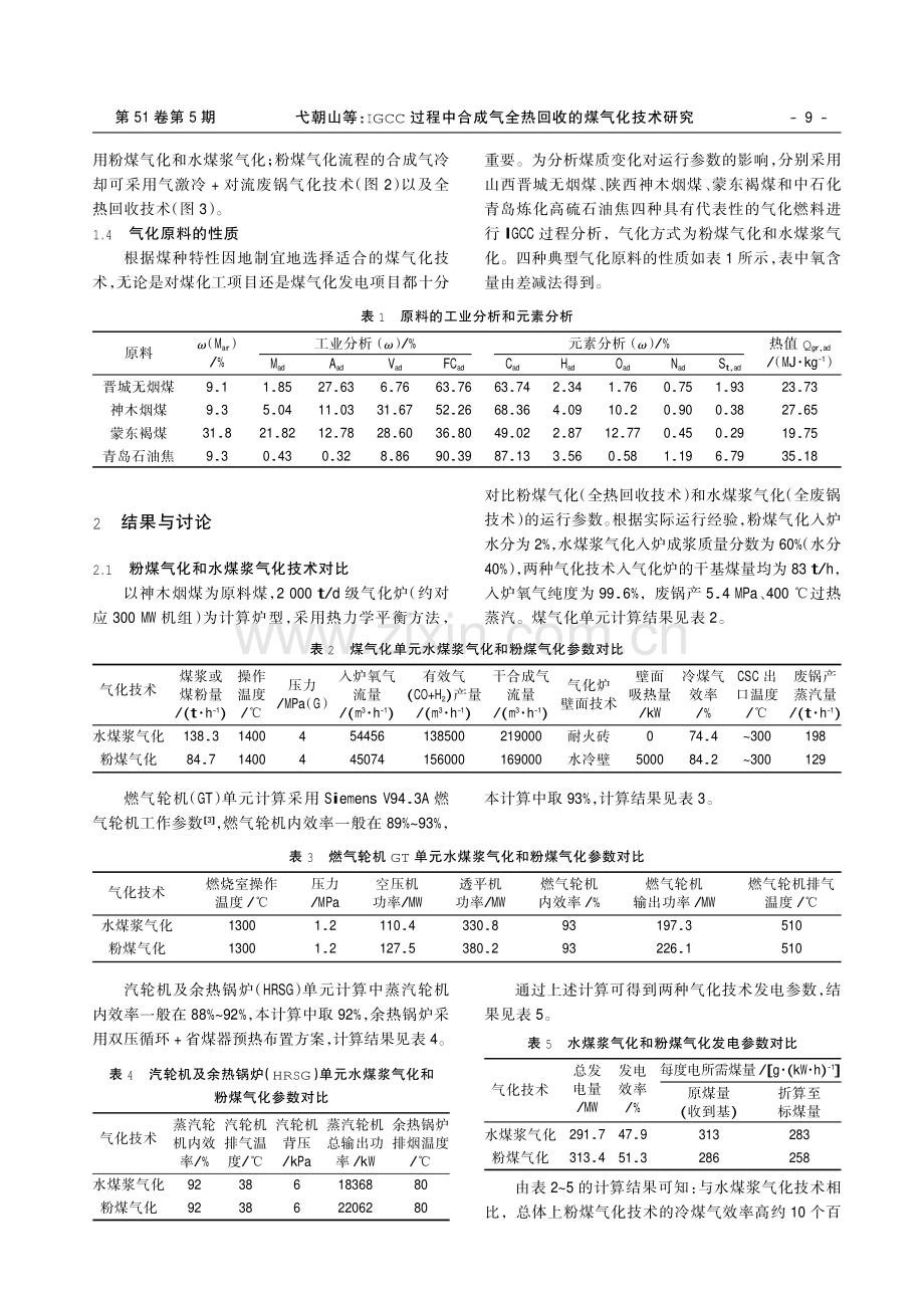 IGCC过程中合成气全热回收的煤气化技术研究.pdf_第3页