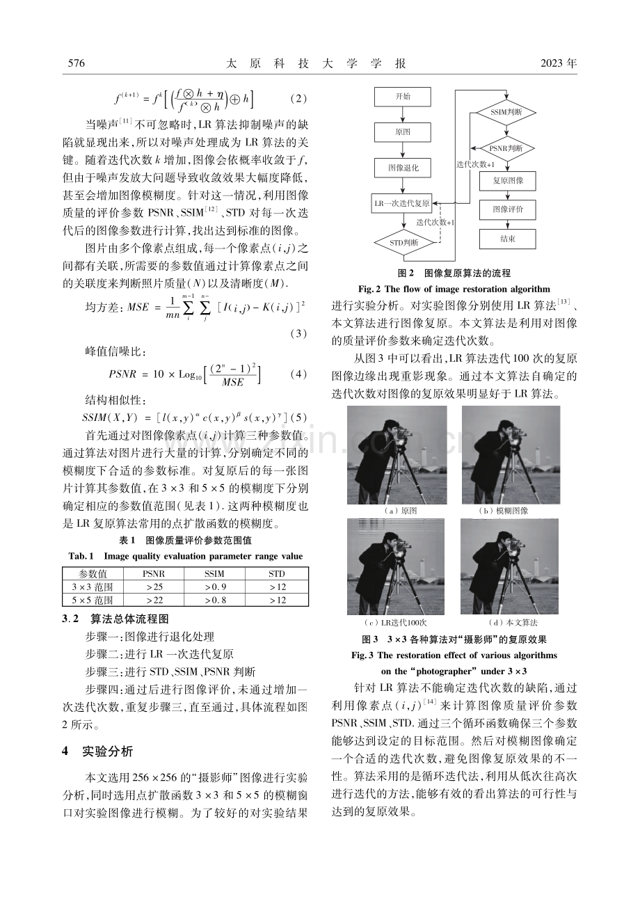 Lucy-Richardson算法的最优迭代次数寻取.pdf_第2页