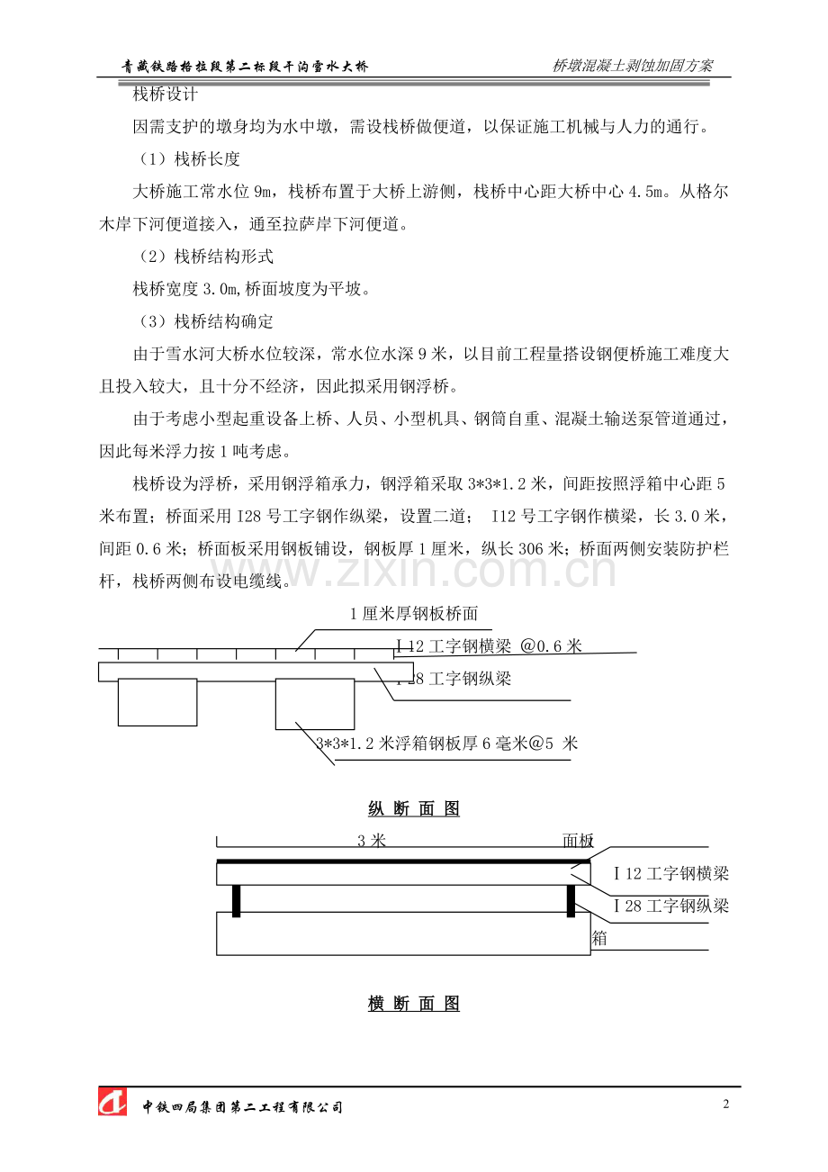 桥墩混凝土剥蚀加固工程施工方案.doc_第2页