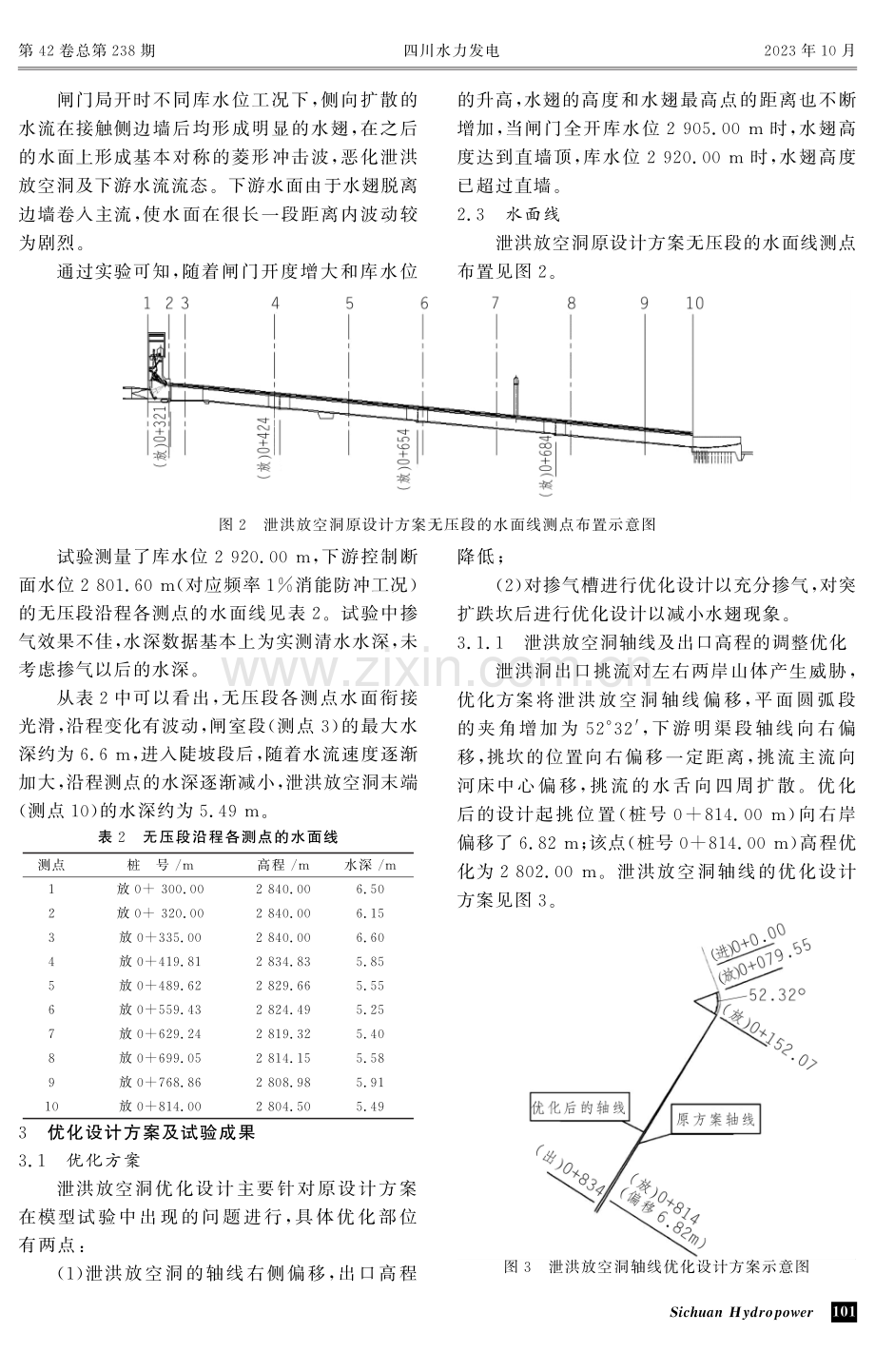 巴拉水电站泄洪放空洞掺气方案优化研究 (1).pdf_第3页